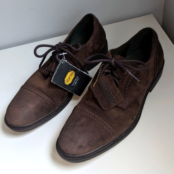 New Sebago Waterproof Drysides with Vibram Soles Brown Suede Men's 7.5-8 - Picture 3 of 12